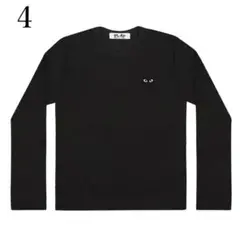 COMME des GARCONS PLAY 黒 長袖Tシャツ