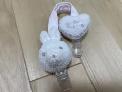 gelato pique ベビーマルチクリップ ウサギ