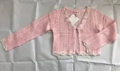 お値下げ！mezzo piano ピンクボレロ 110サイズ