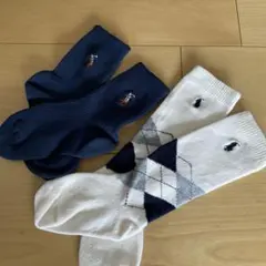 ラルフローレン　靴下　キッズ　子供靴下　フォーマル靴下　14-16cm