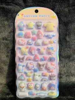 正規品★コットンパフィサンリオキャラクターズ
