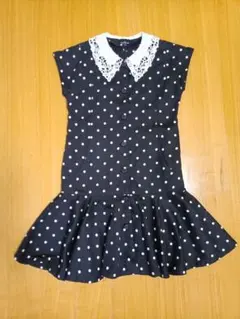 コムサデモードCOMME CA FILLE　アンティークワンピース【130cm】のサムネイル