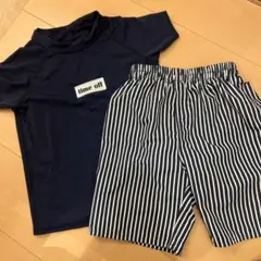 ラッシュガード、水着パンツセット130センチ