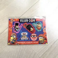 USJ フォトマグネット　ミニオンズ　フォトフレーム　VILLAIN-CON