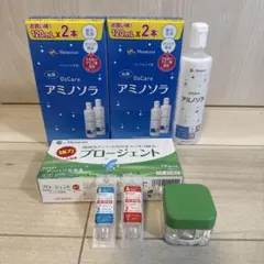 メニコンオルソK ケアキット ×1 ＋ アミノソラ ×1 - メルカリ