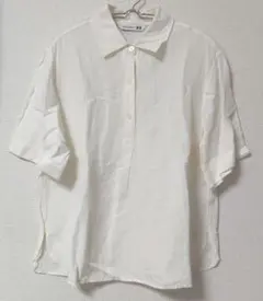 【UNIQLO JW ANDERSON 】リネンブレンドプルオーバーシャツ Sのサムネイル