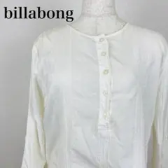 billabong 長袖シャツ ホワイト　0150Bのサムネイル