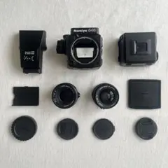 【動作品・美品】Mamiya 645 Super レンズ2本 ファインダー付きのサムネイル