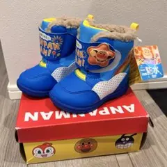 新品未使用★ベビー 13cm アンパンマン もこもこブーツ