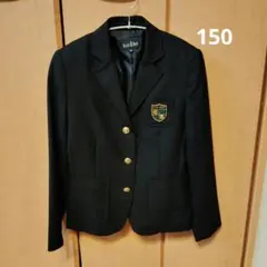 EAST BOY 紺ブレ ブレザー 金ボタン ワッペン ネイビー　150