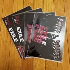 EXILE サイン入りクリアファイル 4枚セット