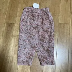 裏起毛　　PITAGON 花柄パンツ 80cm