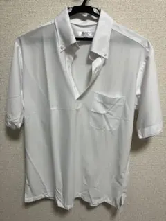 RELASMA ホワイト ポロシャツ M