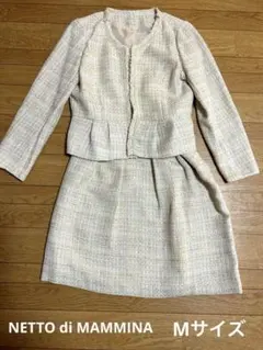 ツイード フォーマル スーツ M