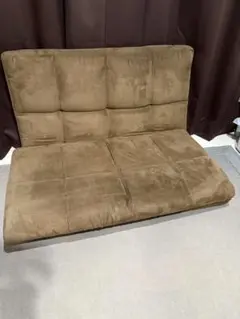 MIK様関家具 大川家具 オリーブグリーン ファブリックソファ2P