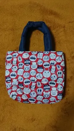 アンパンマン ふわもこトートバッグ 軽量 新品