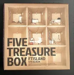 FTISLAND FIVE TREASURE BOX CD【おまけ付き】