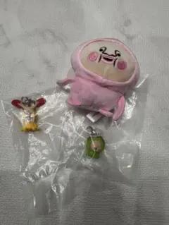 こびとづかん めじるしマスコット2個＆ぬいぐるみ