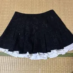 GRL ツイードプリーツミニスカート gm838