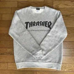 THRASHER スラッシャー トレーナー M グレー