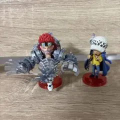 ✨残り1日✨ワンピース ワーコレ　応募者全員　2体セット　キッド　ロー　wcf