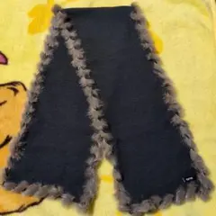 【新品未使用】ノエビア NOEVIR フリルファーマフラー グレー