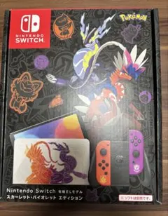美品　Nintendo Switch スカーレット バイオレット エディション