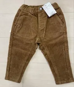 【タグ付き新品】branshes★コーデュロイ パンツ 90cm キャラメル