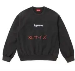 Supreme Washed Box Logo Crewneck 