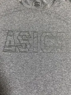 ASICS グレー Tシャツ　Ｍ