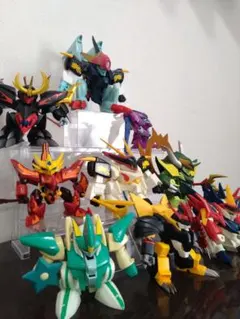 魔神英雄伝ワタル プラクション5体セット 邪虎丸 戦王丸 雷王丸 幻神丸 空神丸 魔神英雄伝ワタル プラクション5体セット 邪虎丸 戦王丸 雷王丸