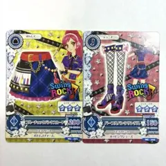 アイカツカード クール スイングロック パンク マクドナルド マック 音城セイラ