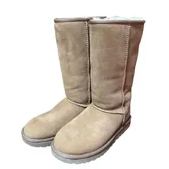 美品 アグ UGGムートンブーツ クラシックトール　チェスナットUS5 22cm