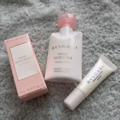 ブルガリ BVLGARI ローズ・ゴルデアオードトワレ❤︎未使用トライアル3点のサムネイル