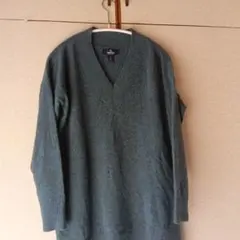 1276）LANDS'END　ランズエンド　カシミヤ100トップス