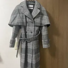 CECI McBEE チェック柄 ロングコート