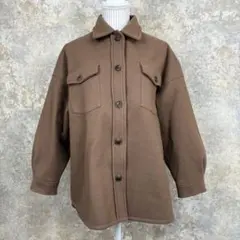 イング CPOジャケット レディース M シャツジャケット ブラウン アウターのサムネイル