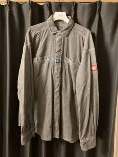 C.E/CAVEMPT OVERDYE CORD DESIGN BIGSHIRT