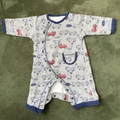 乗り物柄　ロンパース　60〜70センチ