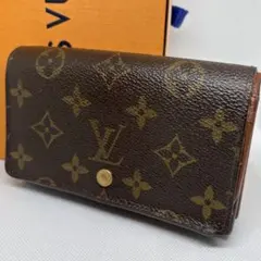 美品♡ ルイヴィトン モノグラム ポルトモネ ビエ トレゾール レディース 財布