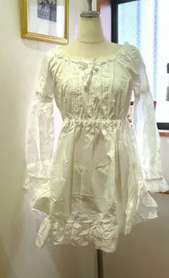 フェリシモ レース プルオーバー ワンピース / ブラウス ゴスロリ ロリータ