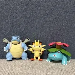 ポケモンキッズDX】 リザードン、フシギバナ、カメックス 3体セット