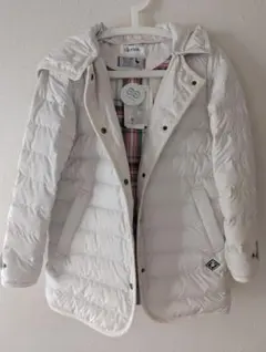 新品タグ付き　Dessin　ミュラーダウン　S　ホワイト