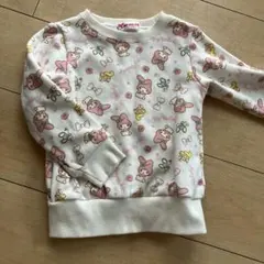 MY MELODY トレーナー 100裏起毛