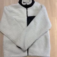 WEGO ボアジャケット フリース ホワイト ブラック