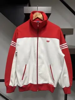 adidas デザントトラックジャケット 80s 80s adidas トラックジャケット デサント - メルカリ