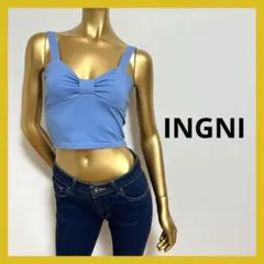INGNI リボン ショート丈 トップス M ビスチェ