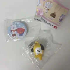 くら寿司 BT21 オリジナルフィギュア CHIMMY 缶バッジ