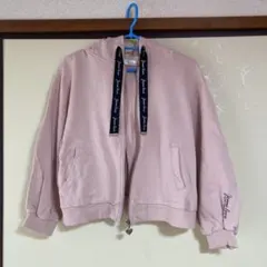 Jenni love ピンクパーカー フード付き