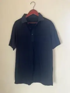 UNIQLO ユニクロ　黒✖️ネイビー　ポロシャツ Lサイズ